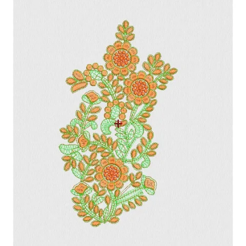 Flower Embroidery Design