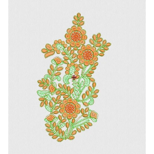 Flower Embroidery Design