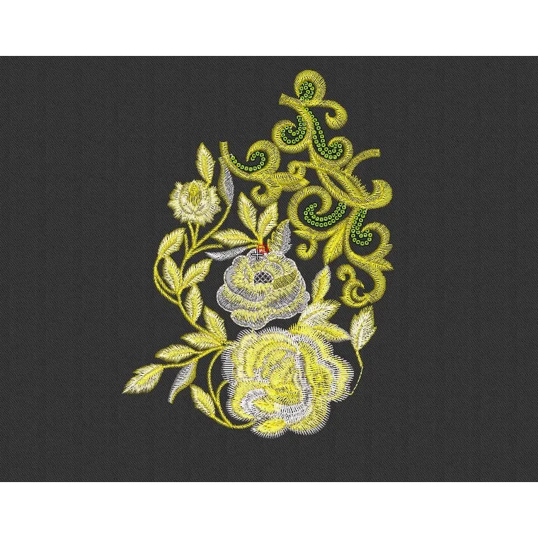 Flower Embroidery Design