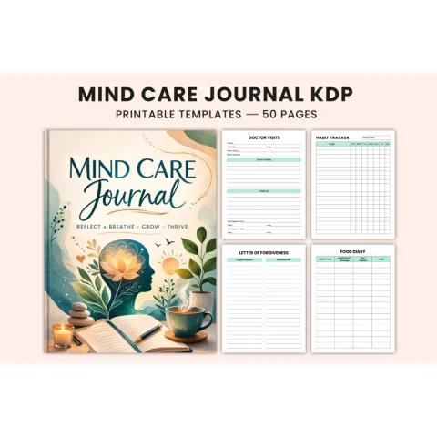 Mind Care Journal: Enhance Your Wellbeing