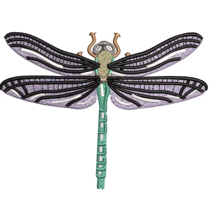 Dragonfly Embroidery Design