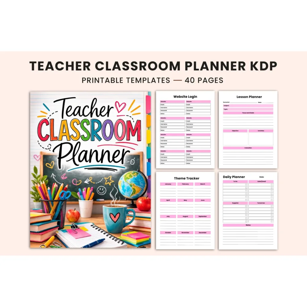 Teacher Classroom Planner