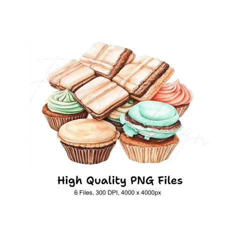 Sweet Treats Clipart Bundle
