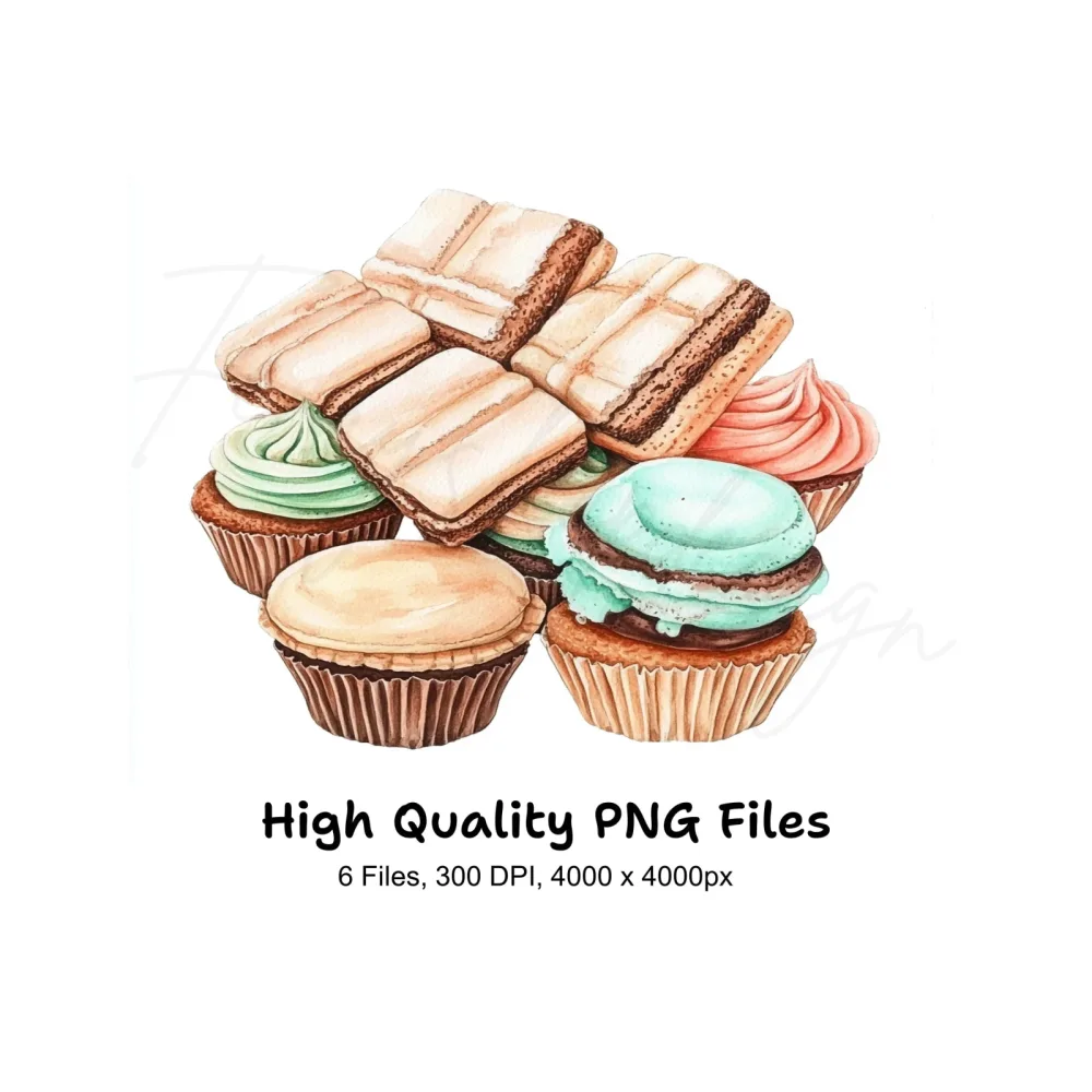 Sweet Treats Clipart Bundle