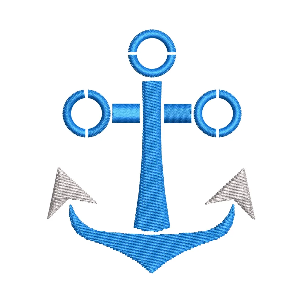 Anchor Embroidery Design