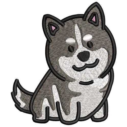 Dog Baby Embroidery Design