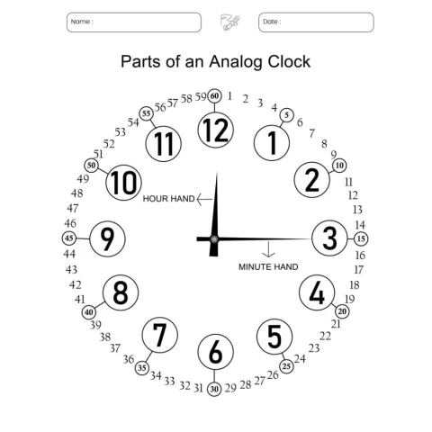 Telling Time Worksheets 120 Page Workbook