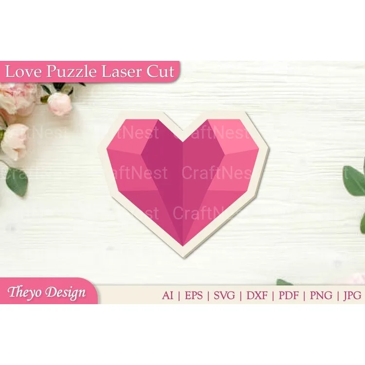 Love Puzzle SVG Bundle
