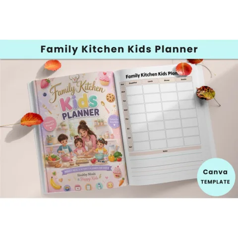 Family Kitchen Kids Planner