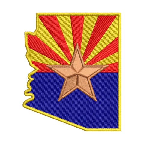 Arizona Embroidery Design