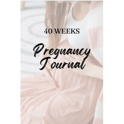 40 Weeks Pregnancy Journal Bundle