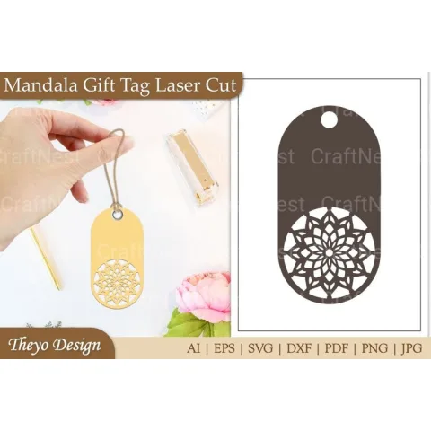 Laser Cut Tags SVG Bundle