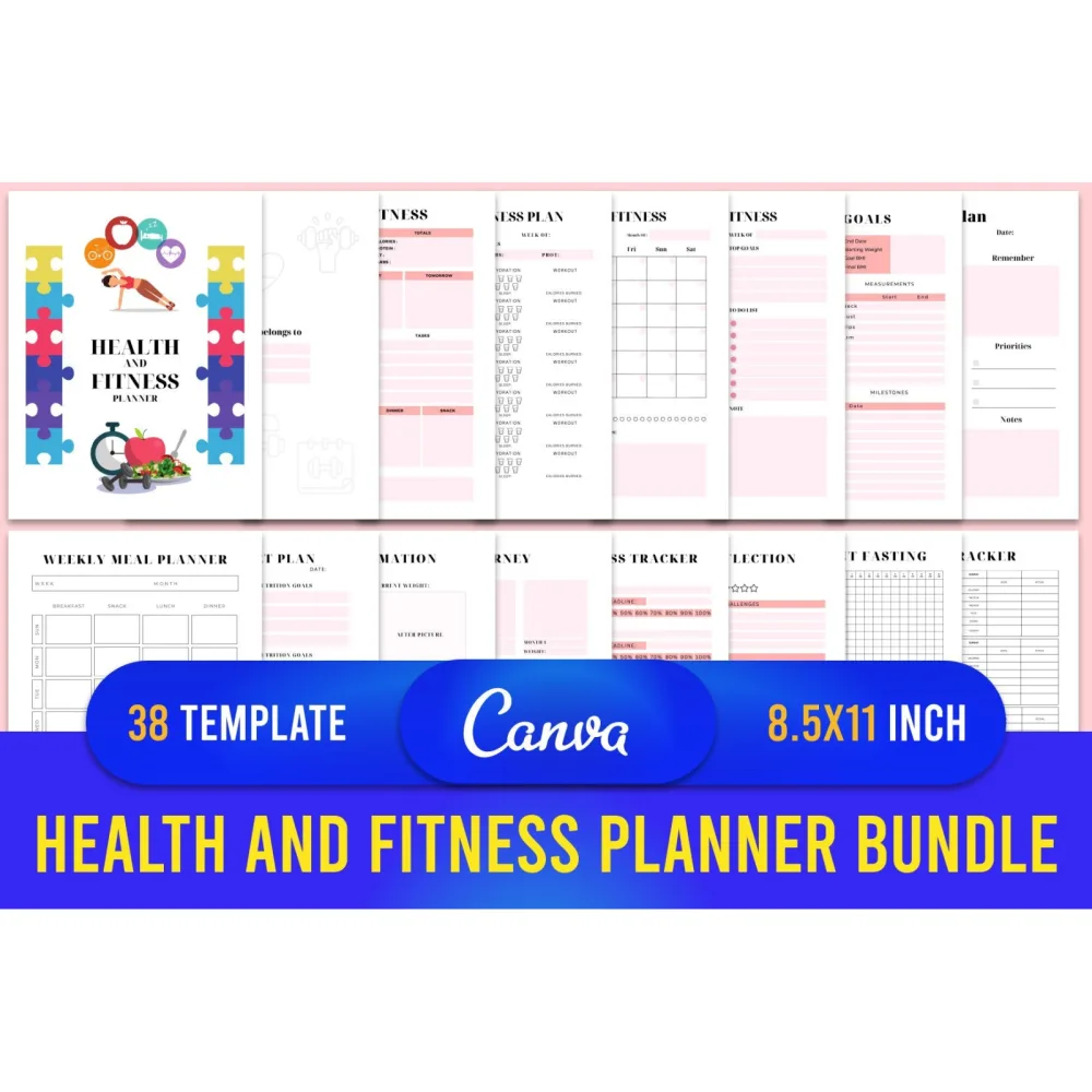 Health and Fitness Planner