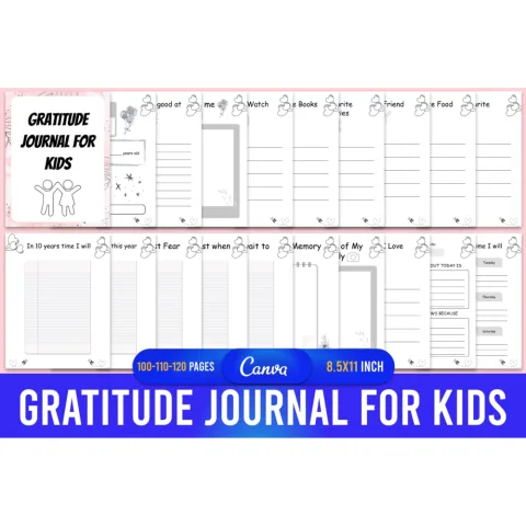 Gratitude Journal for Kids