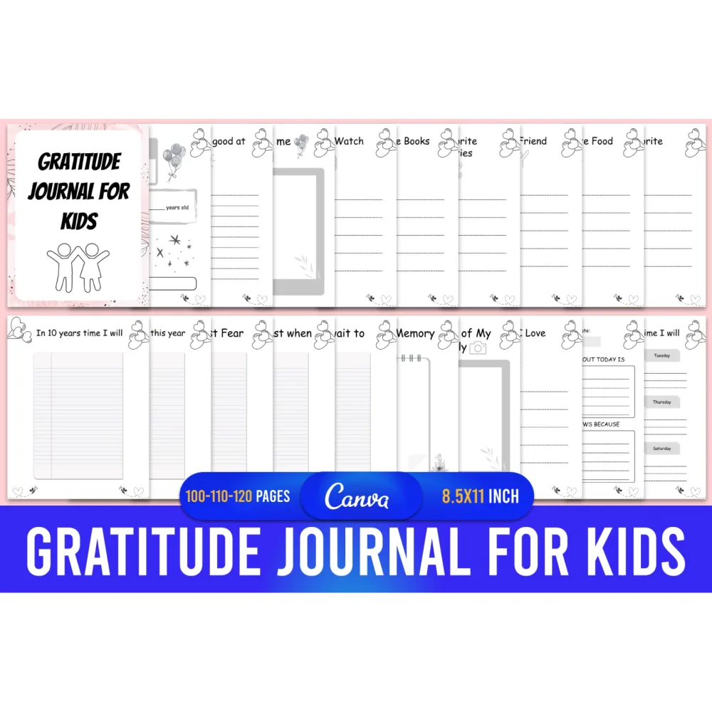 Gratitude Journal for Kids
