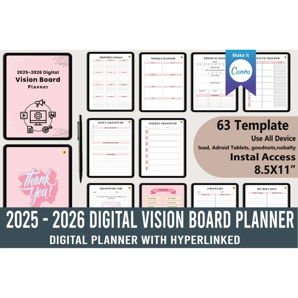 Vision Board Planner