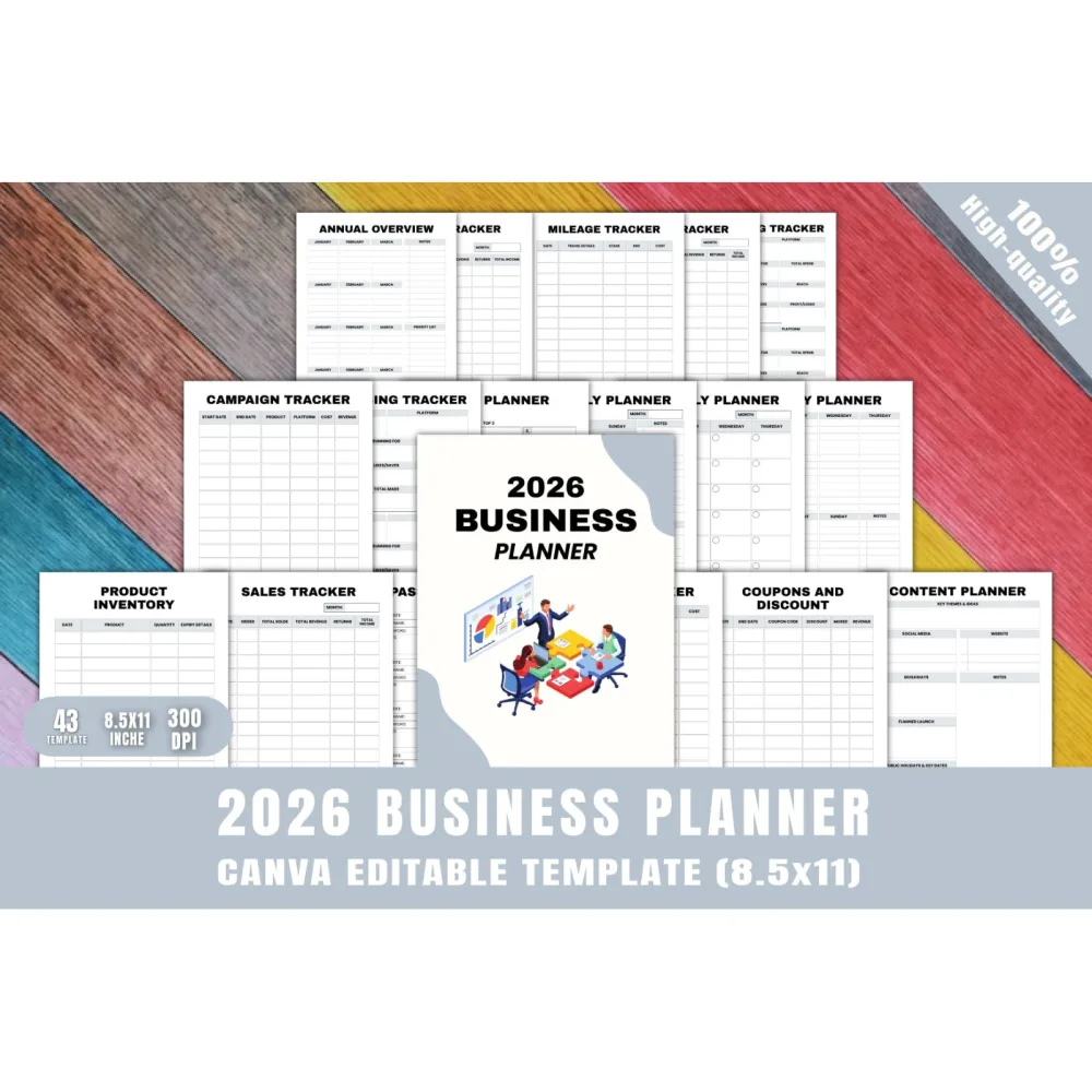 Business Planner Template