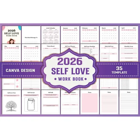 Self Love Work Planner