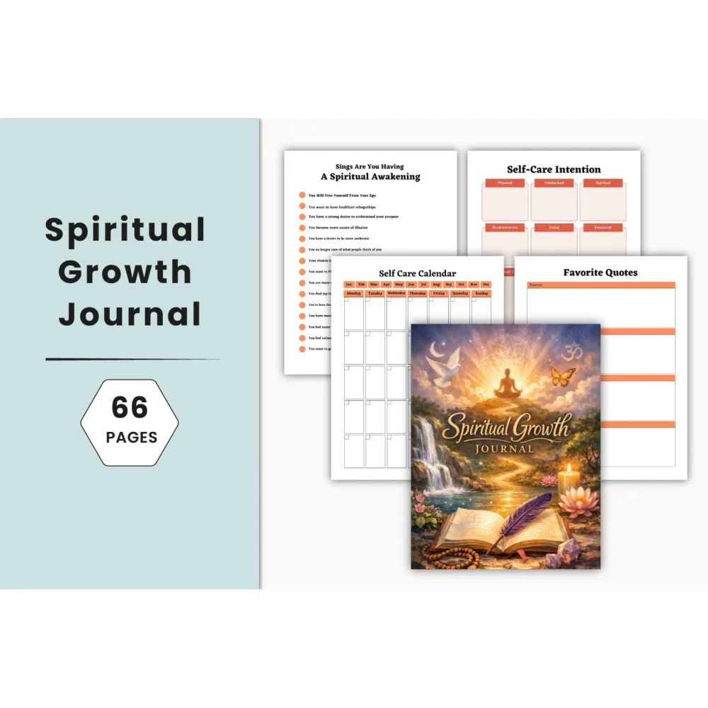 Spiritual Growth Journal for Personal Development