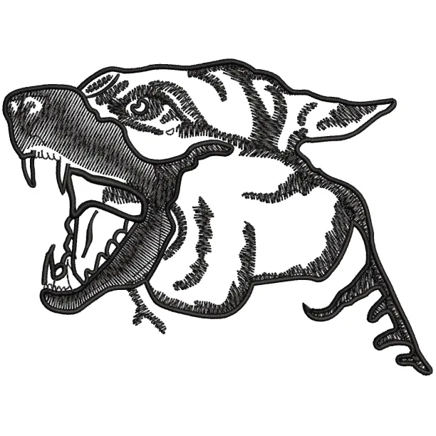 Dog Embroidery Design