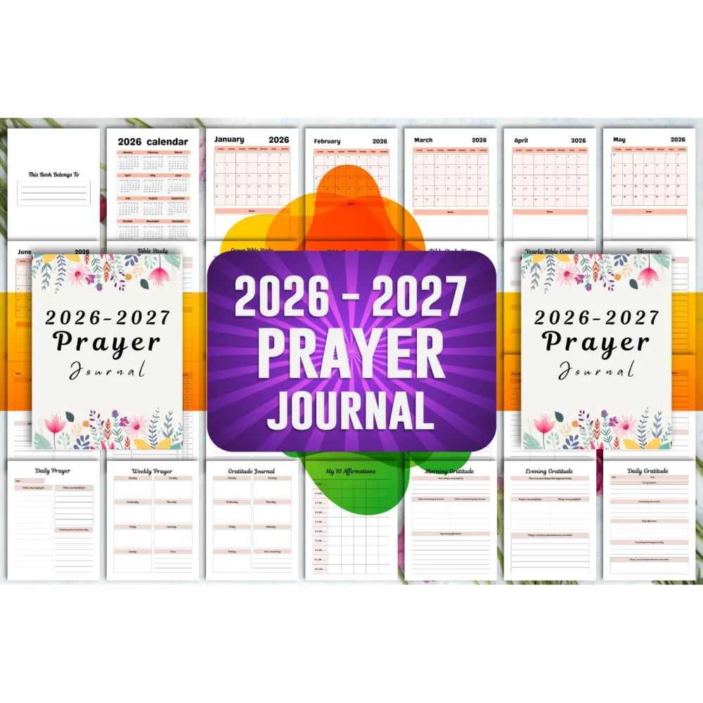 Prayer Journal for Reflection and Growth