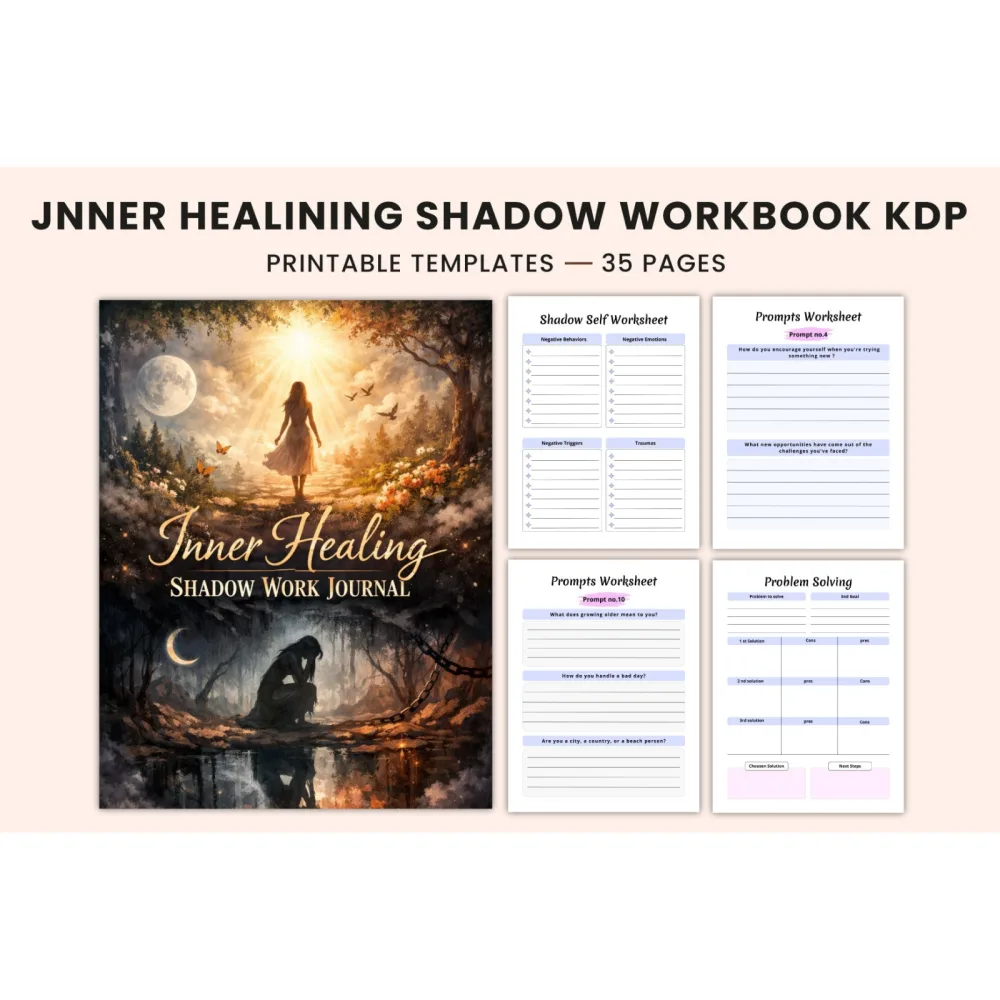 Inner Healing Shadow Work Journal