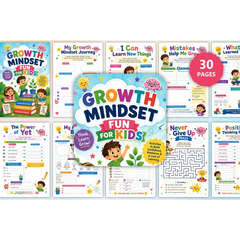 Growth Mindset Fun For Kids