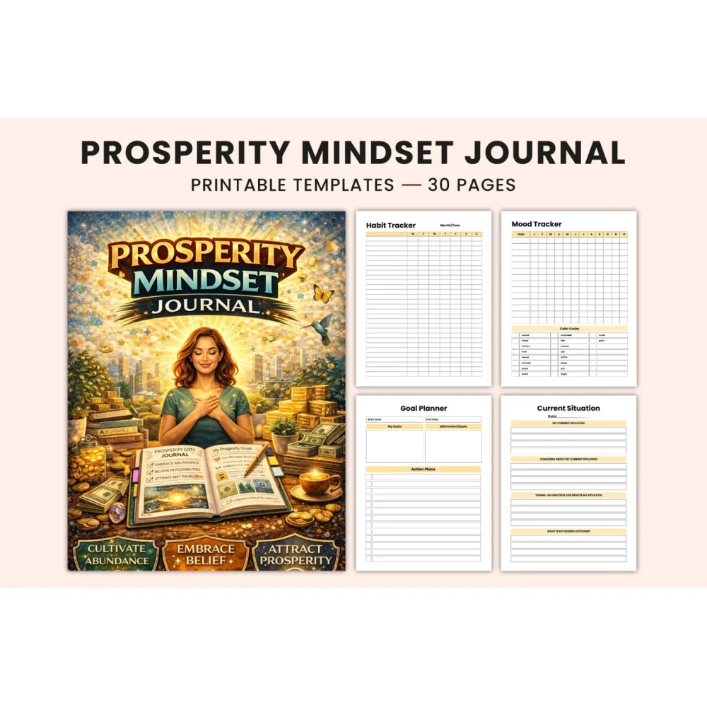 Prosperity Mindset Journal