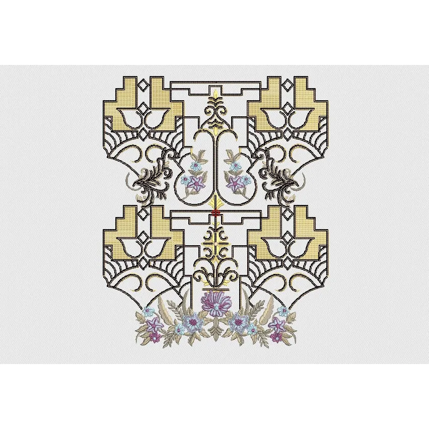 Flower Embroidery Design