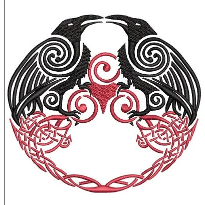 Crows Deluxe Embroidery Design