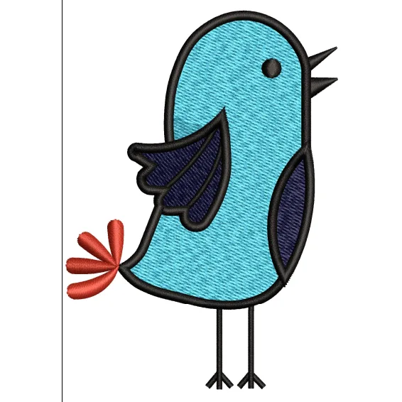 Bird Embroidery Design