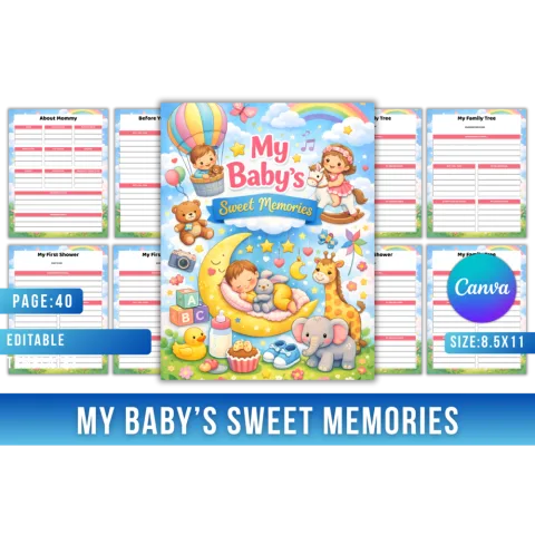 My Baby Sweet Memories Workbook