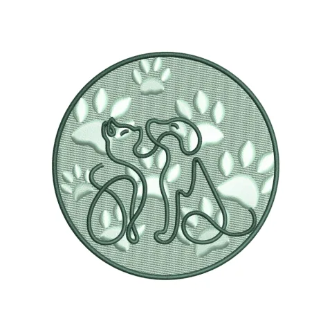 Peats Embroidery Design