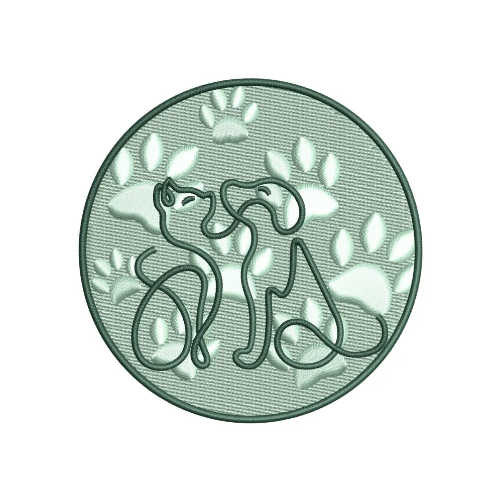Peats Embroidery Design