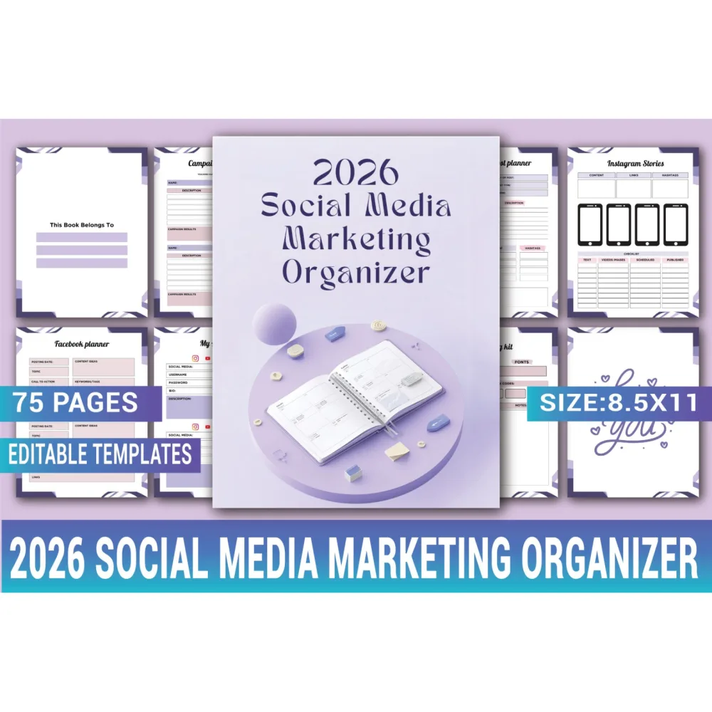 Social Media Marketing Planner