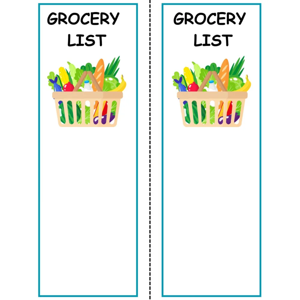 Grocery Store Dramatic Play Printables