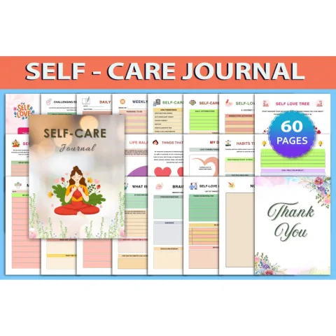 Self Care Journal for Personal Growth