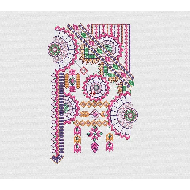 Flower Embroidery Design