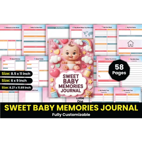 Sweet Baby Memories Journal