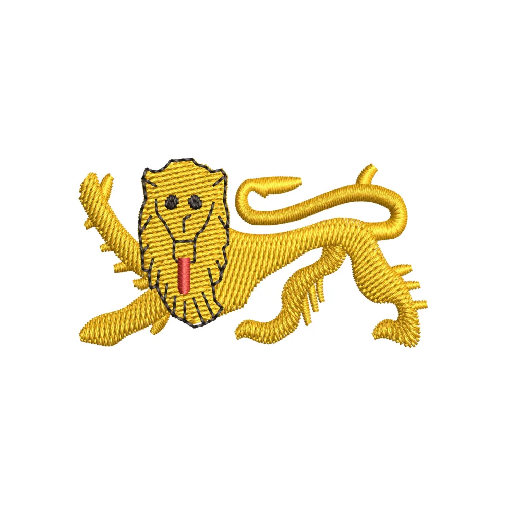 Lion Creature Embroidery Design