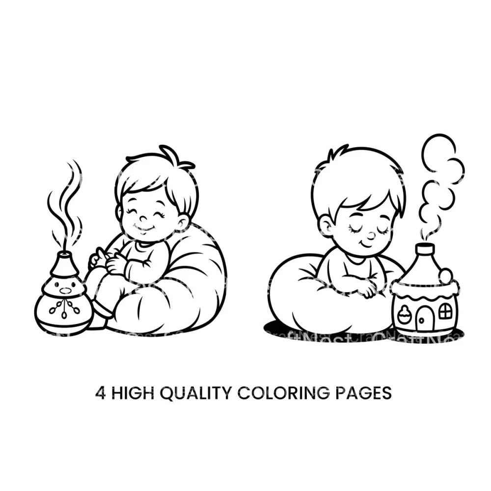 Christmas Kids Coloring Books