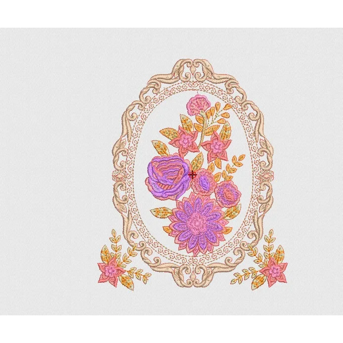 Flower Embroidery Design