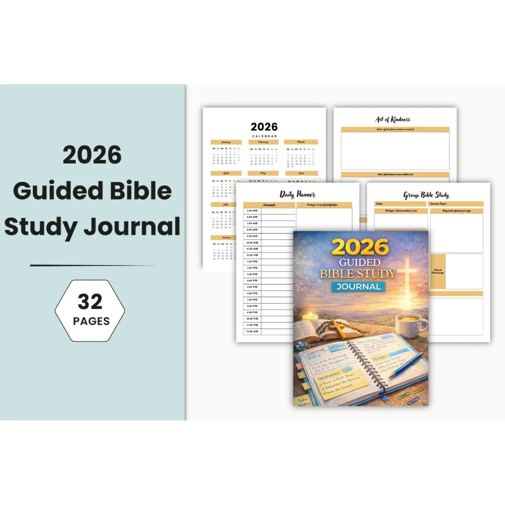 Guided Bible Study Journal