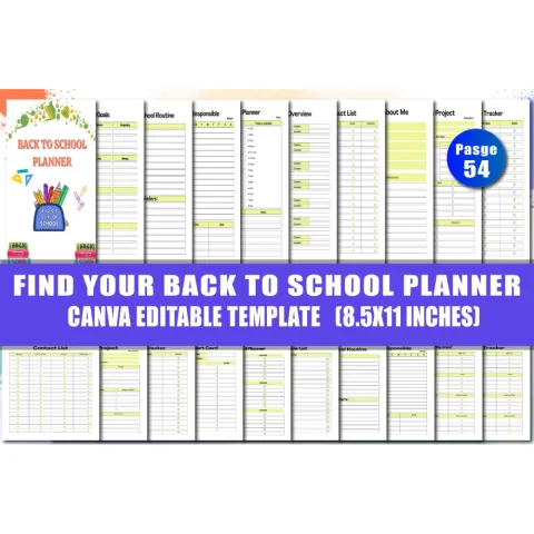 Back to School Planner