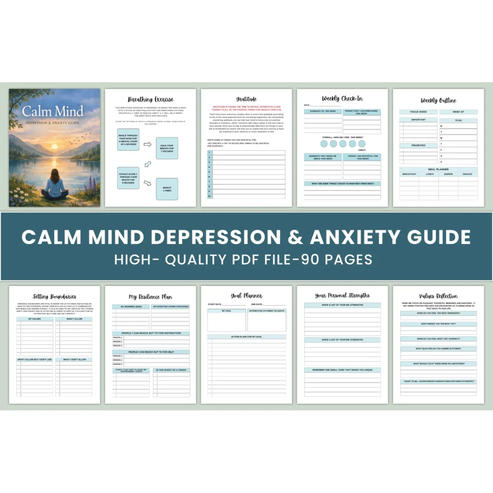 Calm Mind: Depression & Anxiety Guide