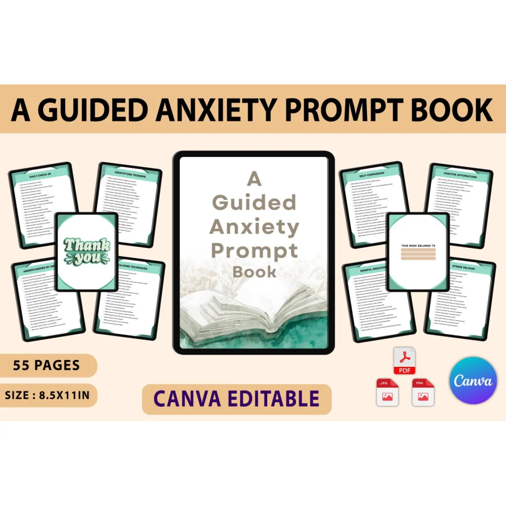 Guided Anxiety Prompts for Relief