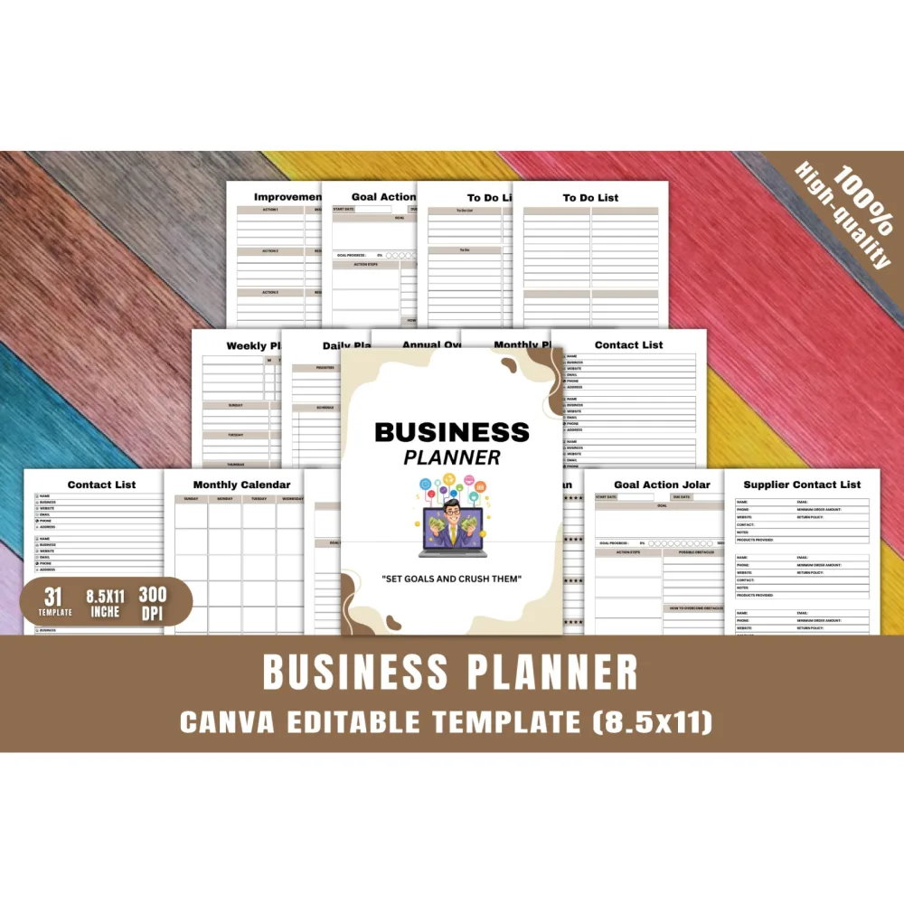 Business Planner Template