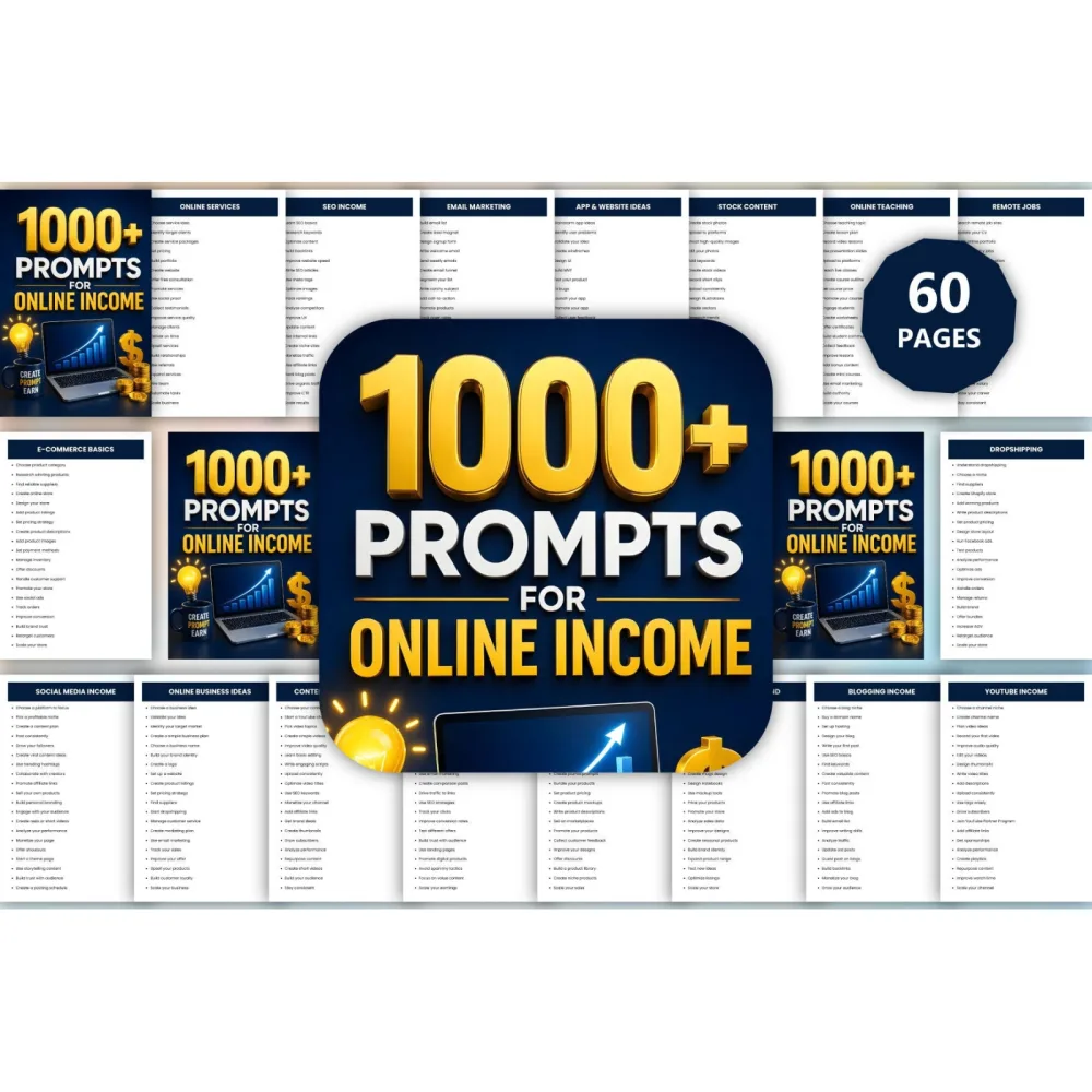 For Online Income Prompts