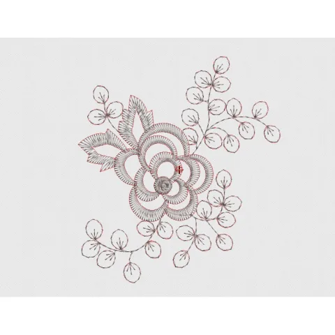 Flower Embroidery Design