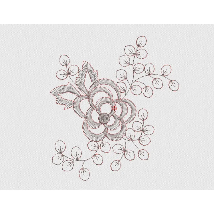 Flower Embroidery Design